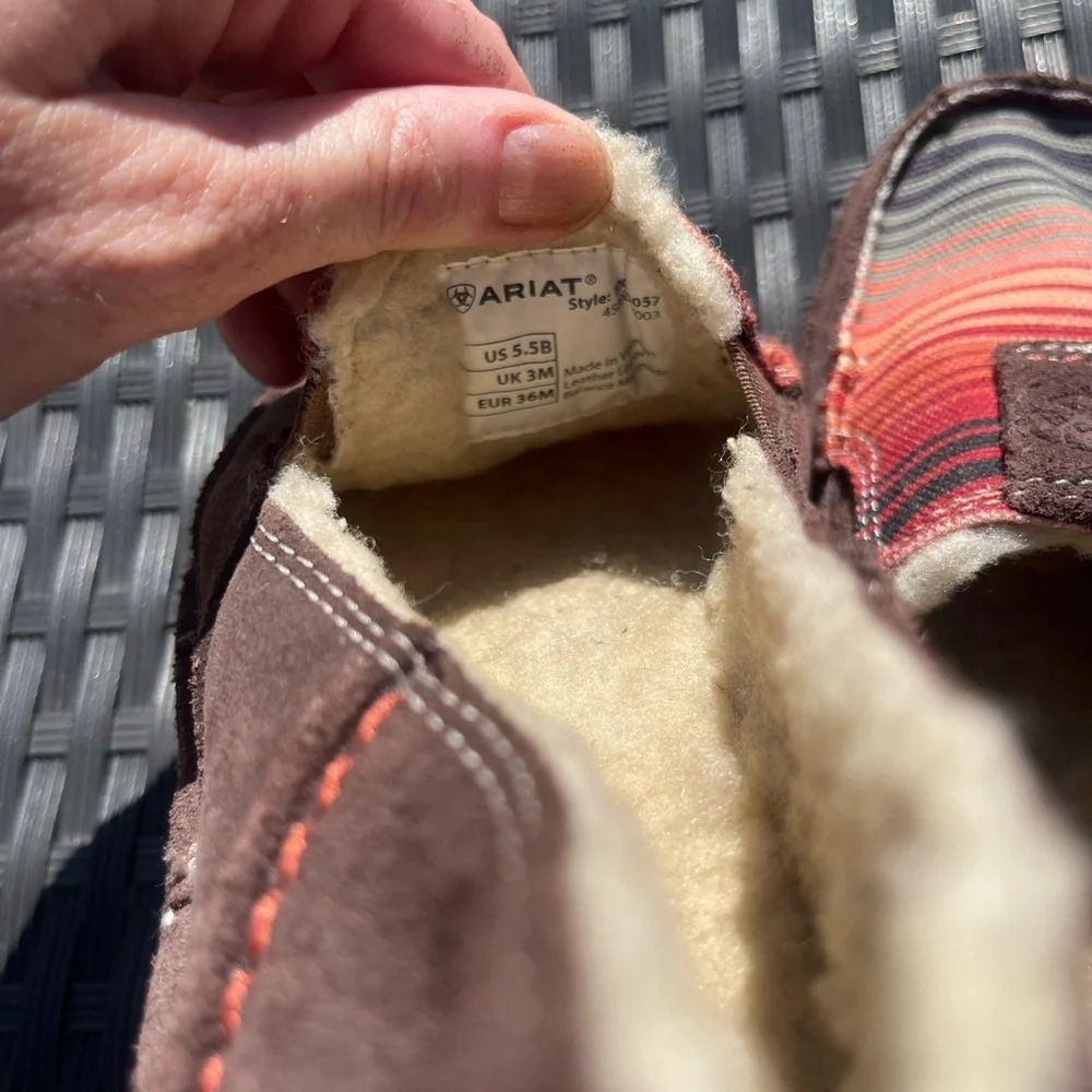 Ariat great brown